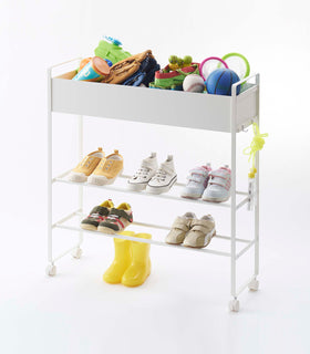 Prop photo showing Entryway Storage Organizer with various props. view 2