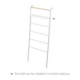 Product GIF showcasing the various configuration options for Leaning Storage Ladder - Two Styles view 16