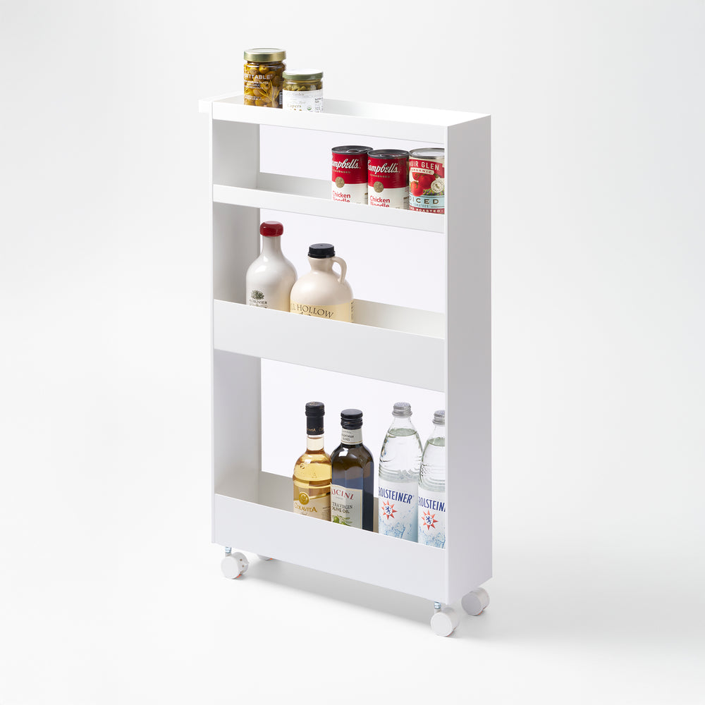 モモナチュラル SLIM WAGON TILE Slim Rolling Wagon (31.7