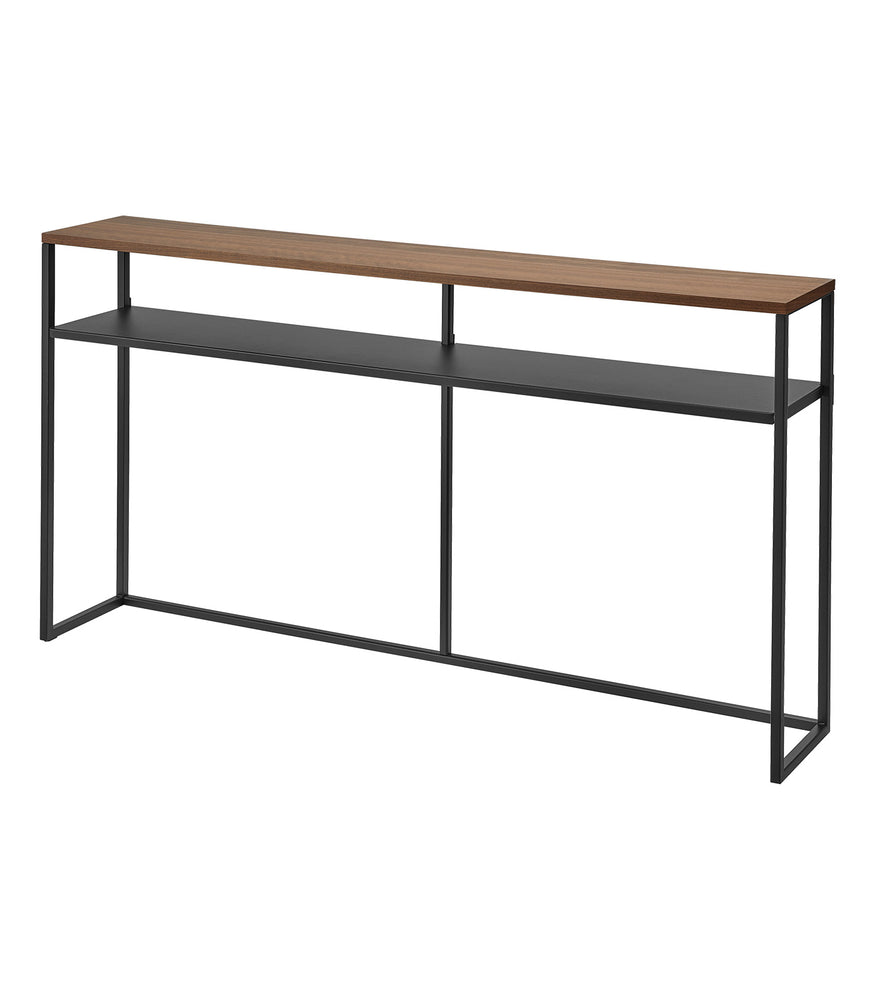 View 25 - Long Console Table - Two Styles on a blank background.