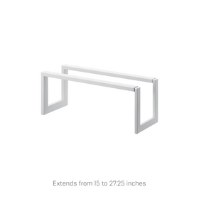 Product GIF showcasing the various configuration options for Expandable Shoe Rack - Two Sizes view 5