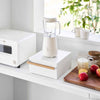 Countertop Rack with Drawer - Steel + Wood
