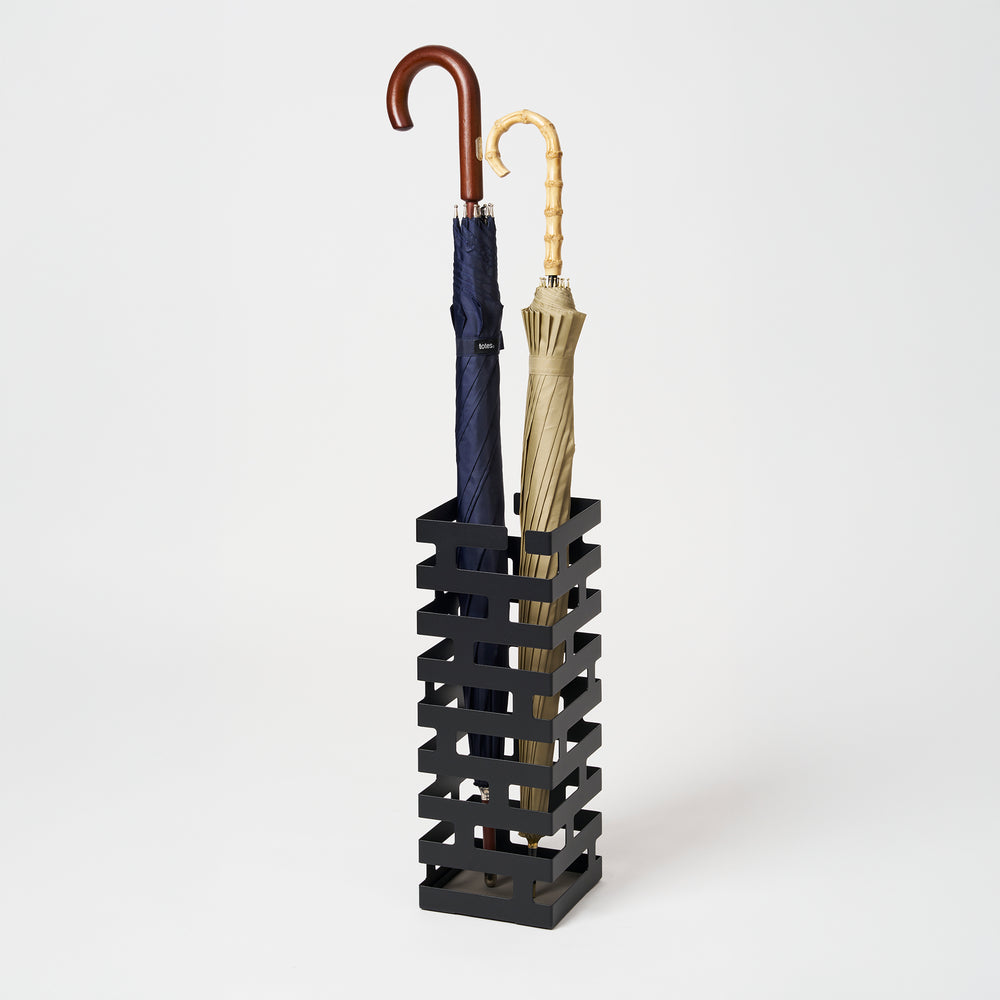 Square Brick Design Steel Umbrella Stand - Thumbnail 3