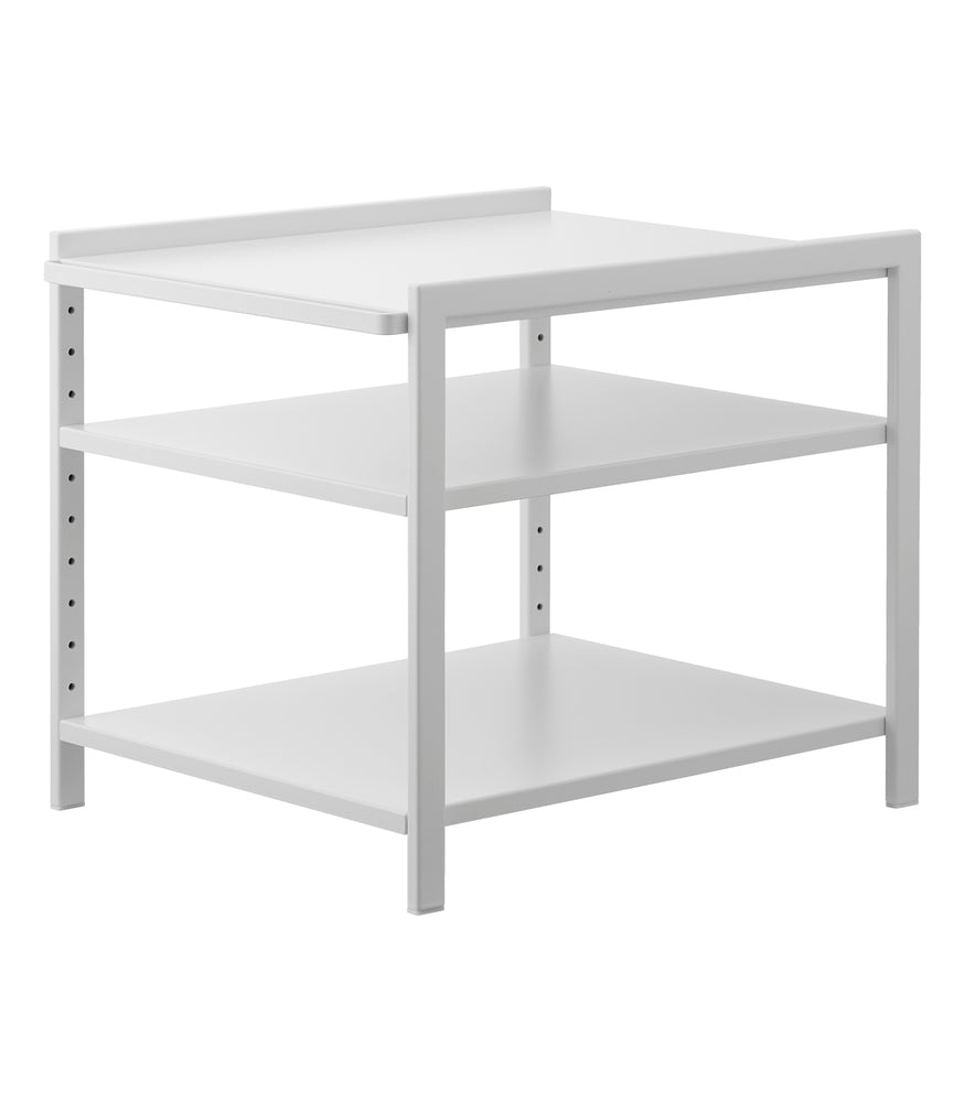 View 1 - Three-Tier Cabinet Storage Rack on a blank background.