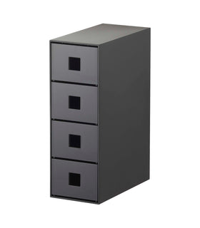 Storage Tower with Drawers on a blank background. view 9
