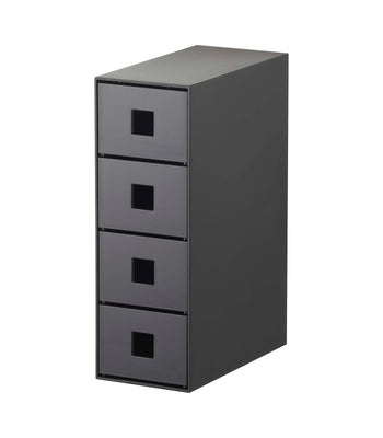 Storage Tower with Drawers on a blank background.