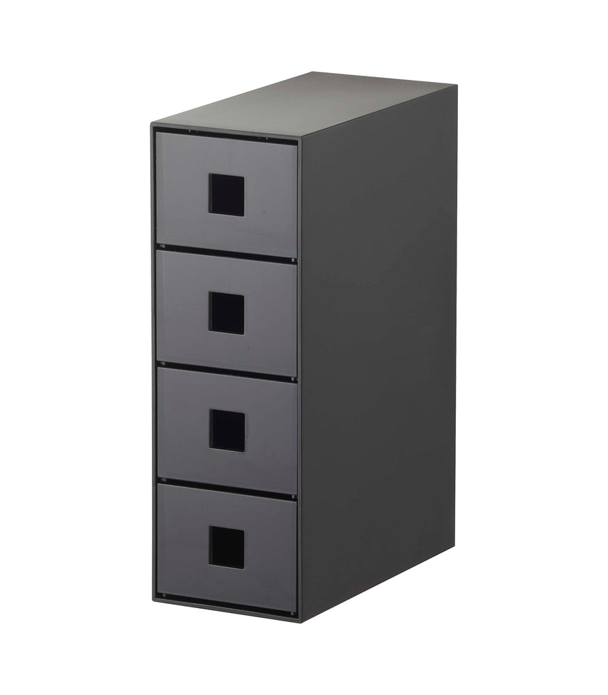 View 9 - Storage Tower with Drawers on a blank background.