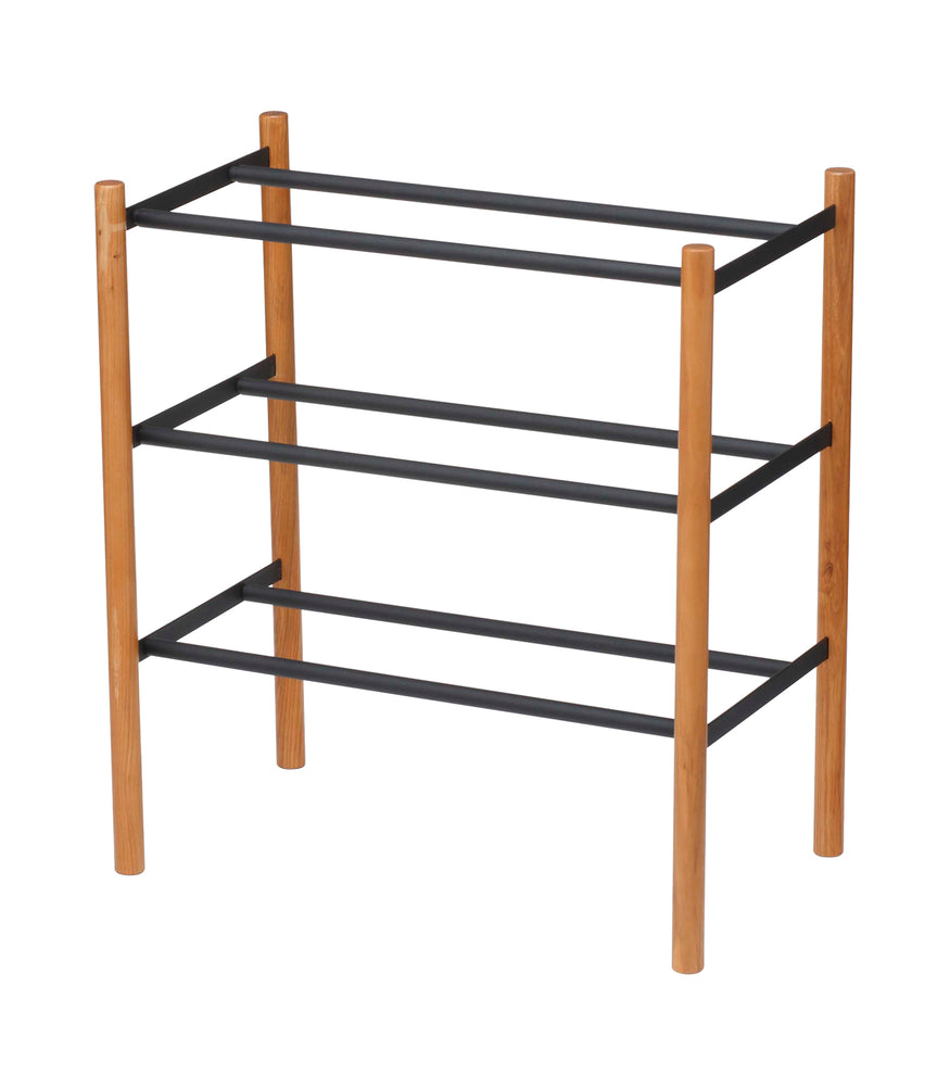 View 8 - Expandable Shoe Rack on a blank background.