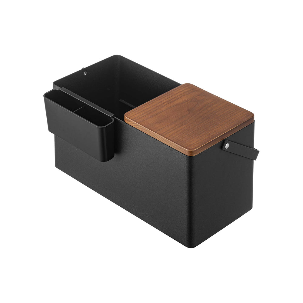 MAKE-UP 20周年記念ボックスセット Makeup Organizer with Mirror - Steel + Wood - Yamazaki Home