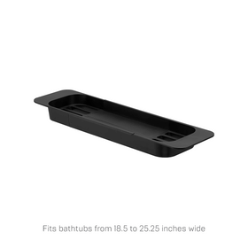 Product GIF showcasing the various configuration options for Expandable Bathtub Caddy view 12