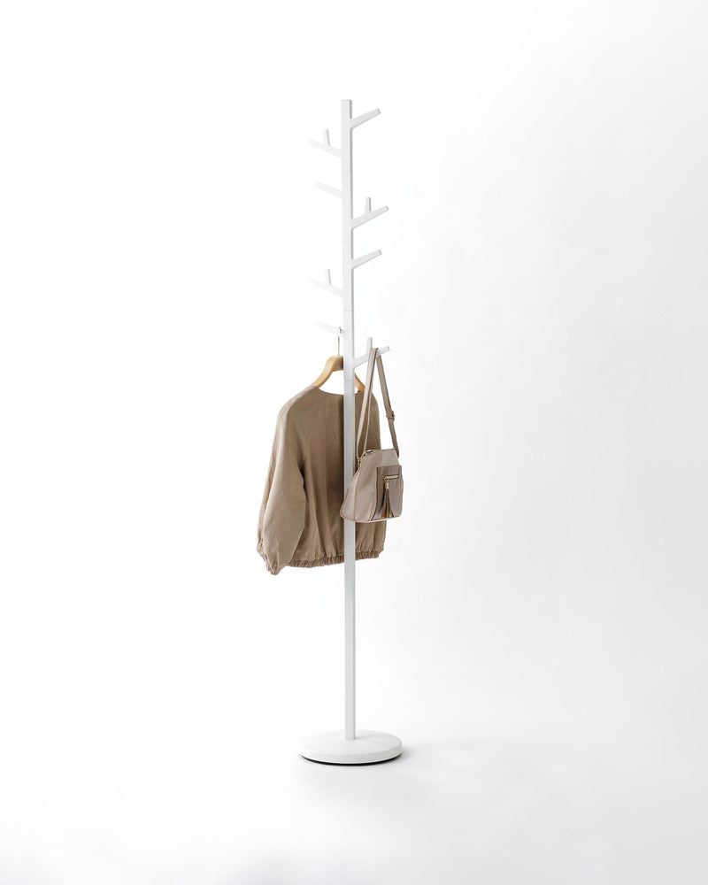 View 2 - Prop photo showing Coat Rack with various props.