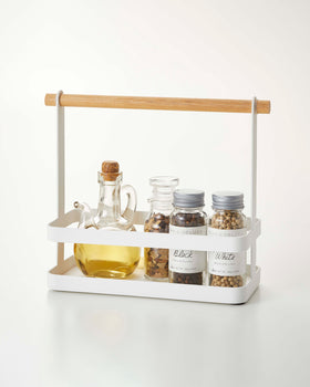 Prop photo showing Tabletop Storage Caddy with various props. view 2