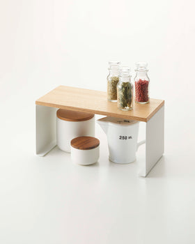 Prop photo showing Stackable Countertop Shelf - Two Sizes with various props. view 2