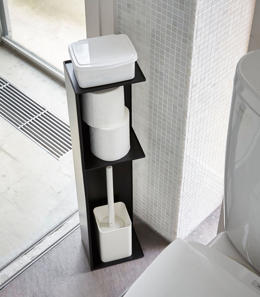 Yamazaki USA Yamazaki Home Toilet Paper Dispenser, Bathroom