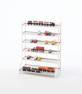 Product GIF showing Kids' Parking Garage with various props. view 7