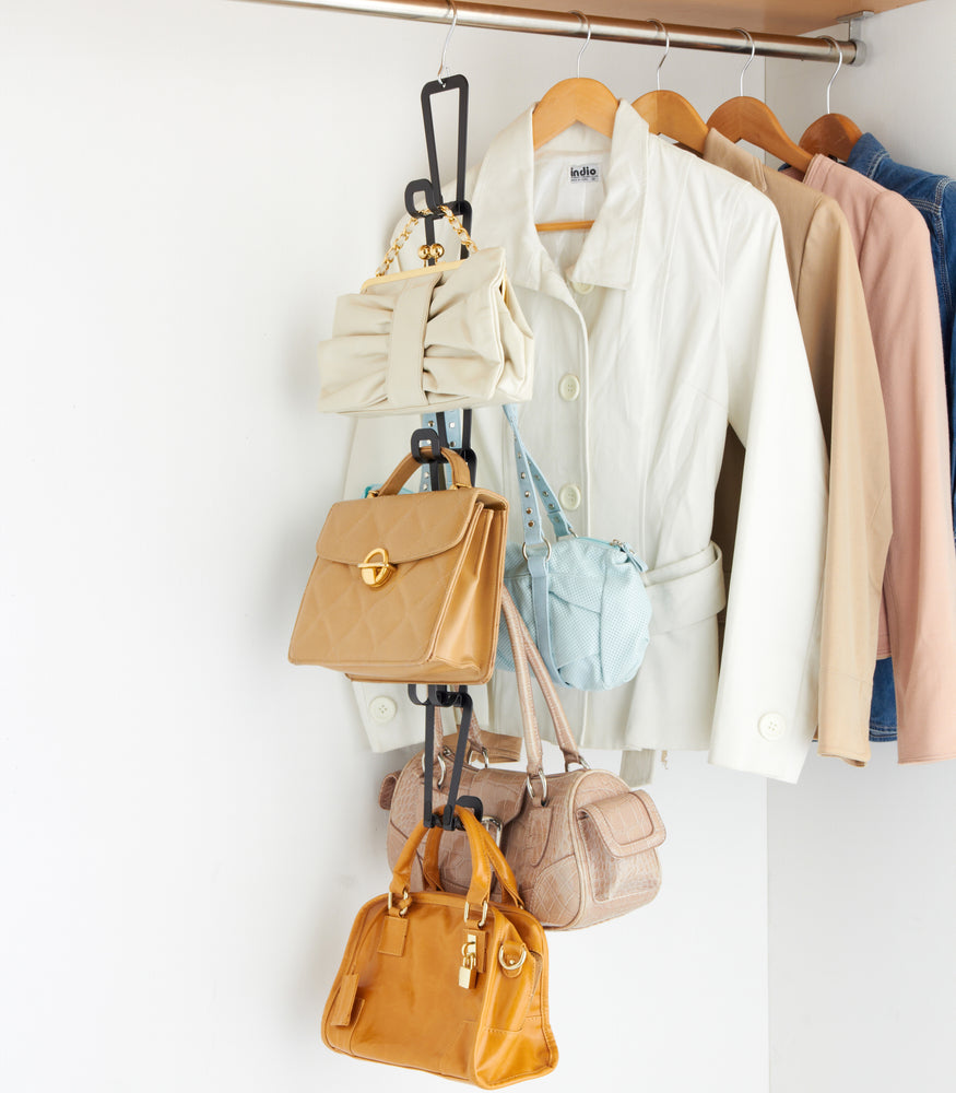 Shop Closetly | The luxury acrylic handbag hanger disrupting the closet  industry.