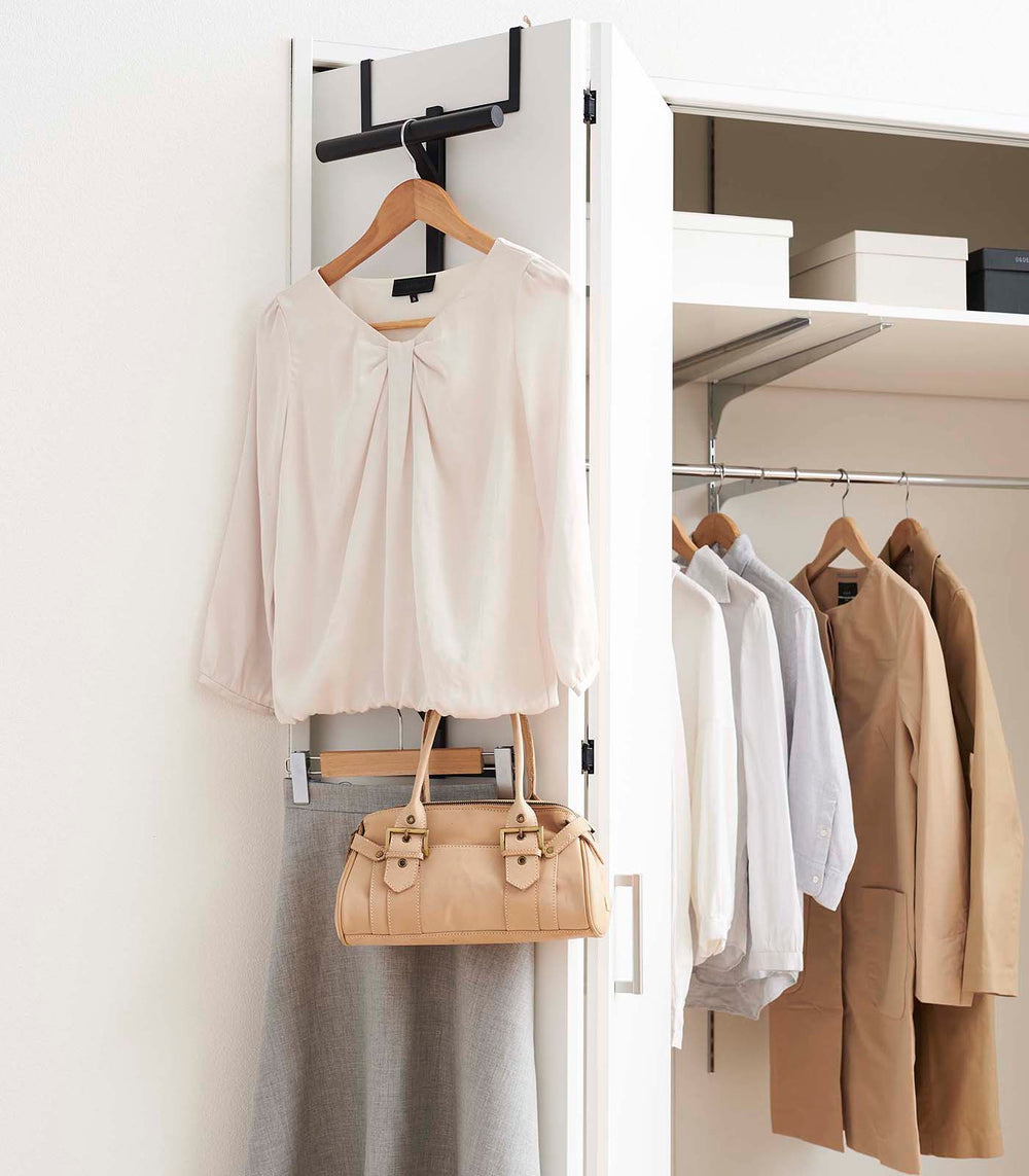 Porte-sac à dos à suspendre au mur Acier Yamazaki Home