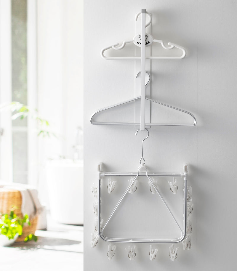 Magnetic Clothes Hanger Organizer Steel