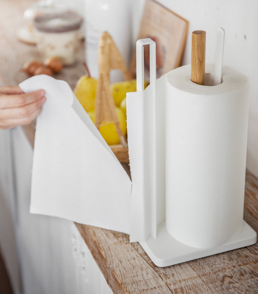 Yamazaki USA Plate Under Shelf Paper Towel Holder