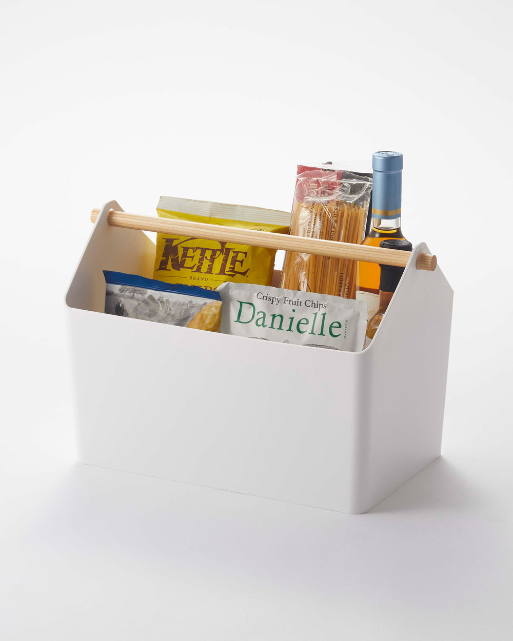 Prop photo showing Storage Caddy with various props.