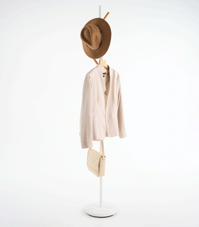 Product GIF showing Coat Rack with various props. view 4