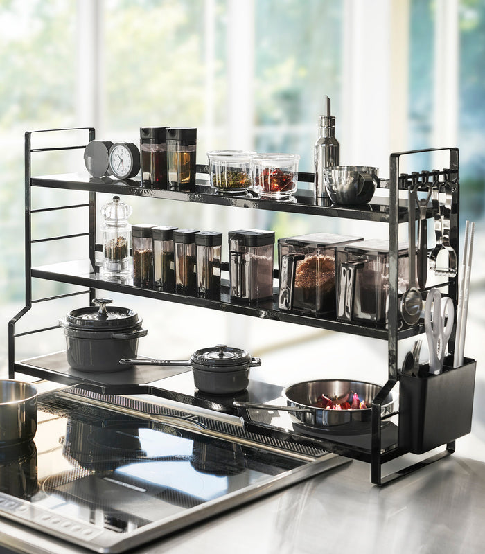 Expandable Kitchen Riser - Steel - Yamazaki Home