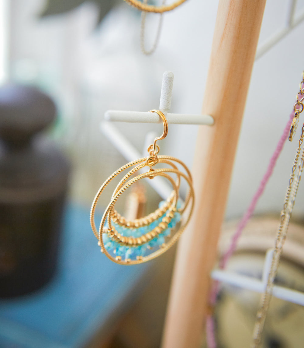 Jewelry + Accessory Stand - Steel + Wood - Yamazaki Home