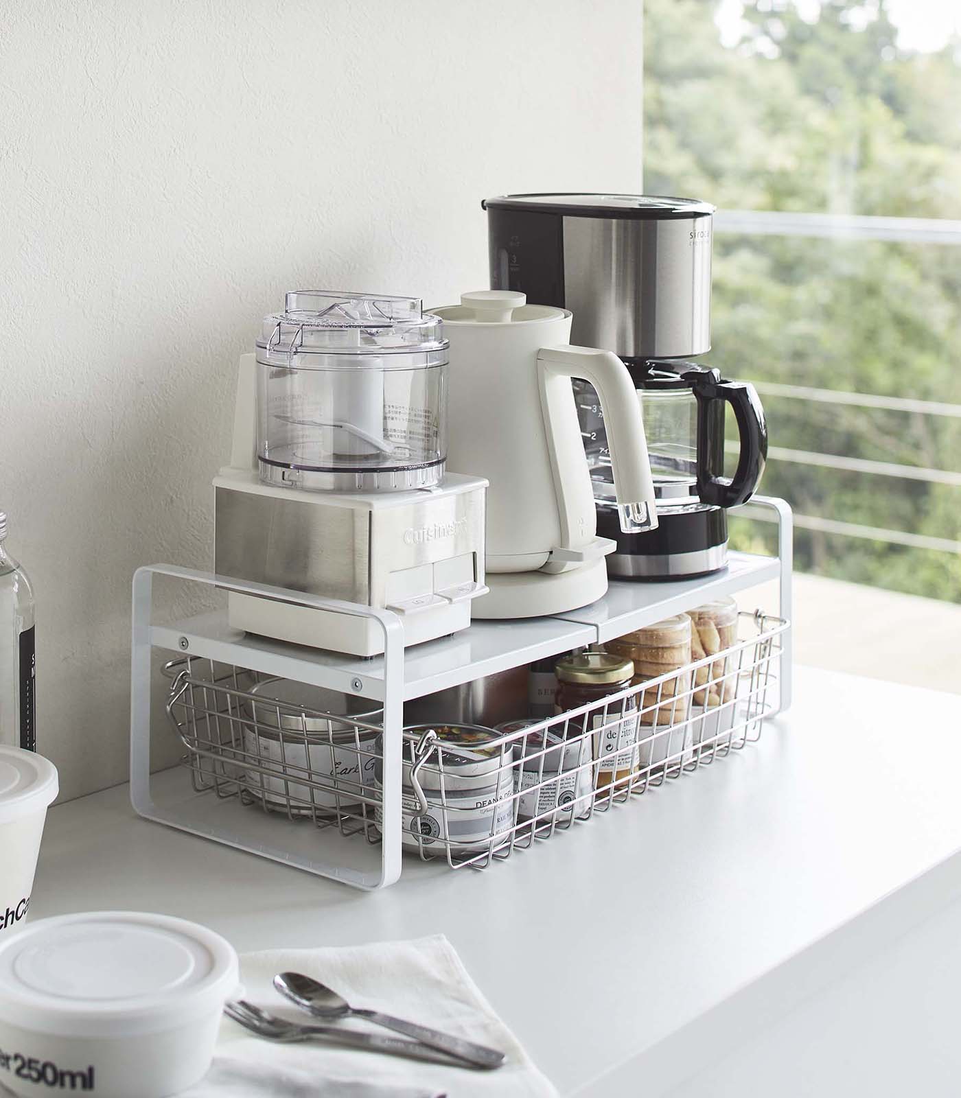 Expandable Kitchen Riser - Steel - Yamazaki Home