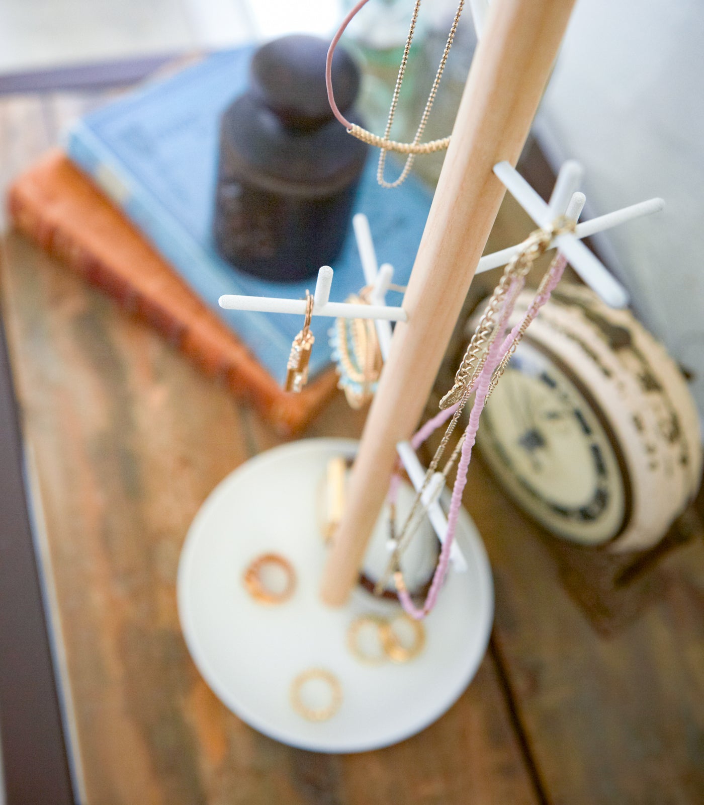 Jewelry Stand (Steel + Wood) | Yamazaki Home | Shop Today