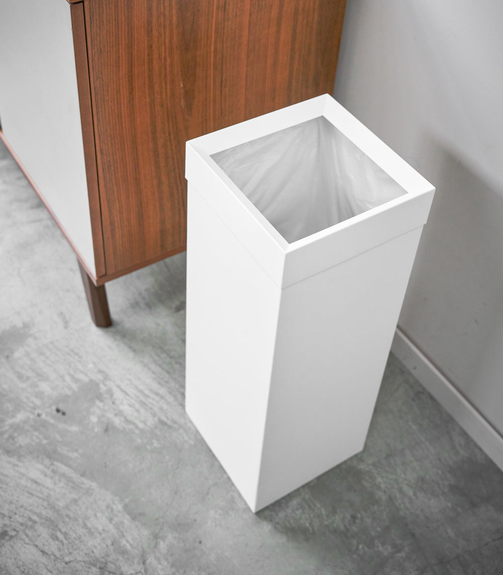 Yamazaki Home - Official Site - Yamazaki Home Veil Square 2.5 Gallon Trash Can