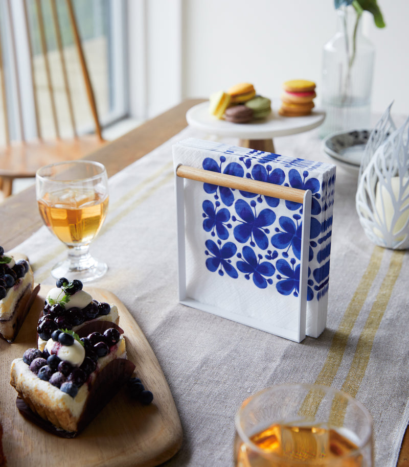 Napkin Holder - Steel + Wood